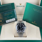 Rolex 41mm Date Black Dial Ceramic Bezel