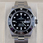 Rolex 41mm Date Black Dial Ceramic Bezel
