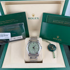 Rolex New 2025 Pistachio Green Dial 41mm