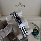 Rolex Blue Diamond Dial Fluted Bezel Jubilee