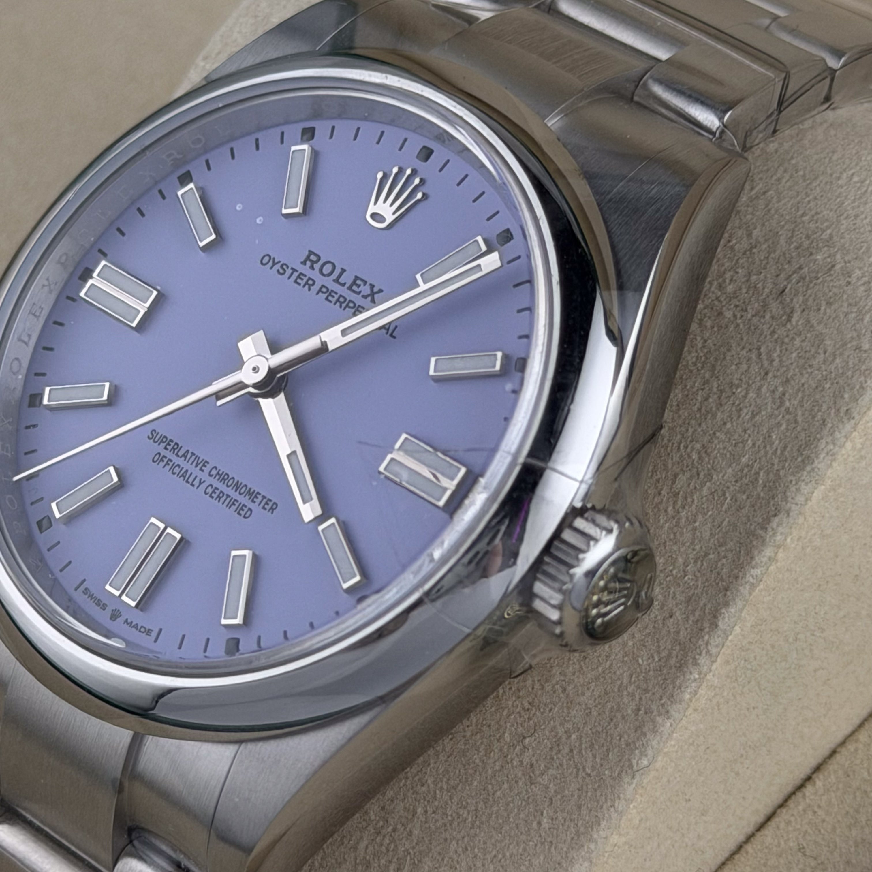 Rolex New 2025 Lavender Dial 41mm