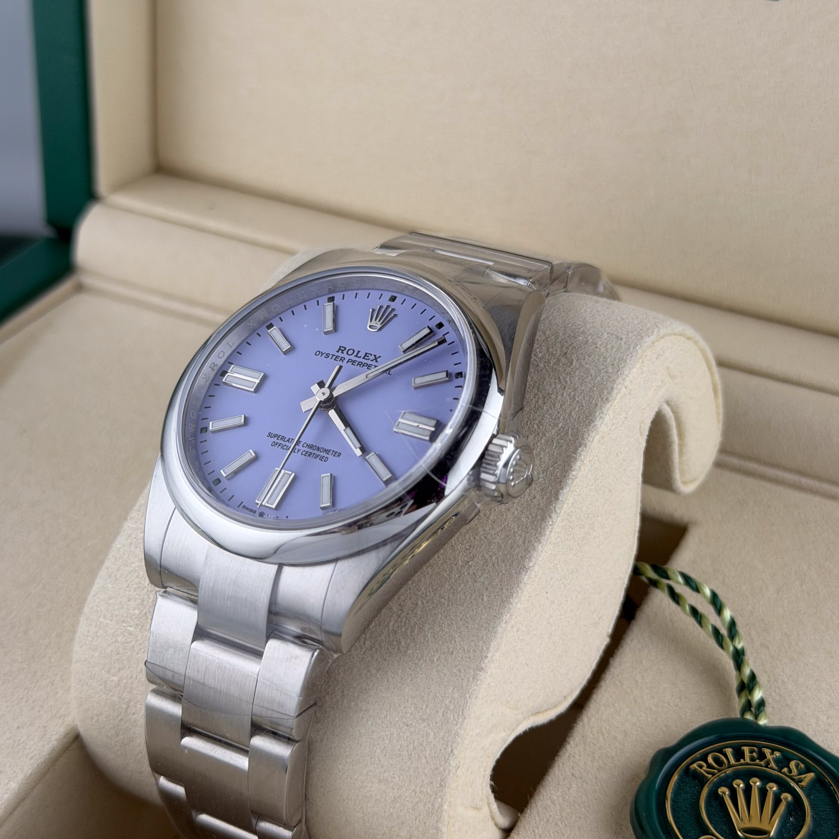 Rolex New 2025 Lavender Dial 41mm