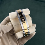 Rolex Gray Roman Numerals Dial Two Tone