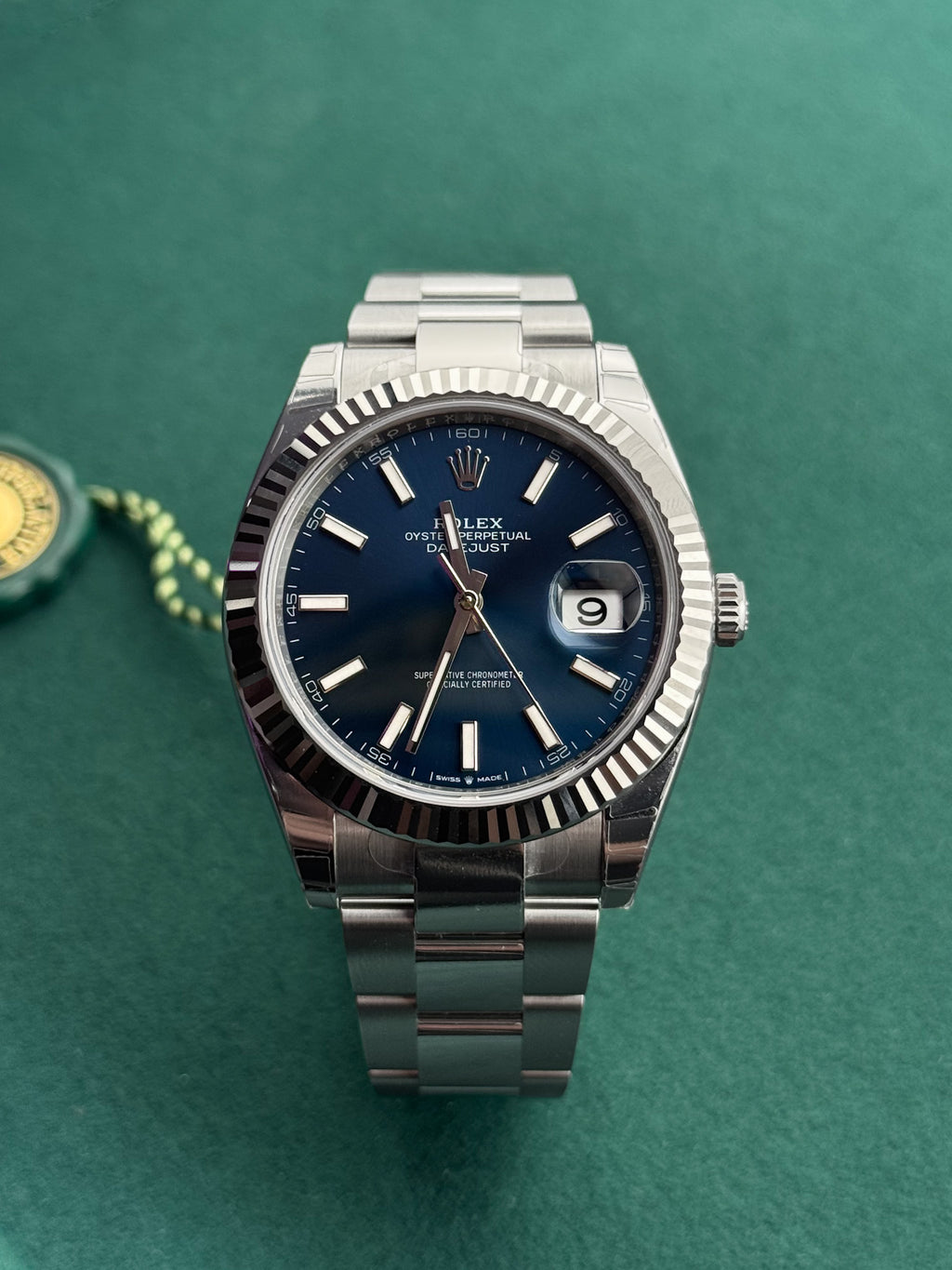 Rolex Blue stick Dial 41mm
