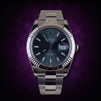 Rolex Mint Green Stick Dial Fluted Bezel