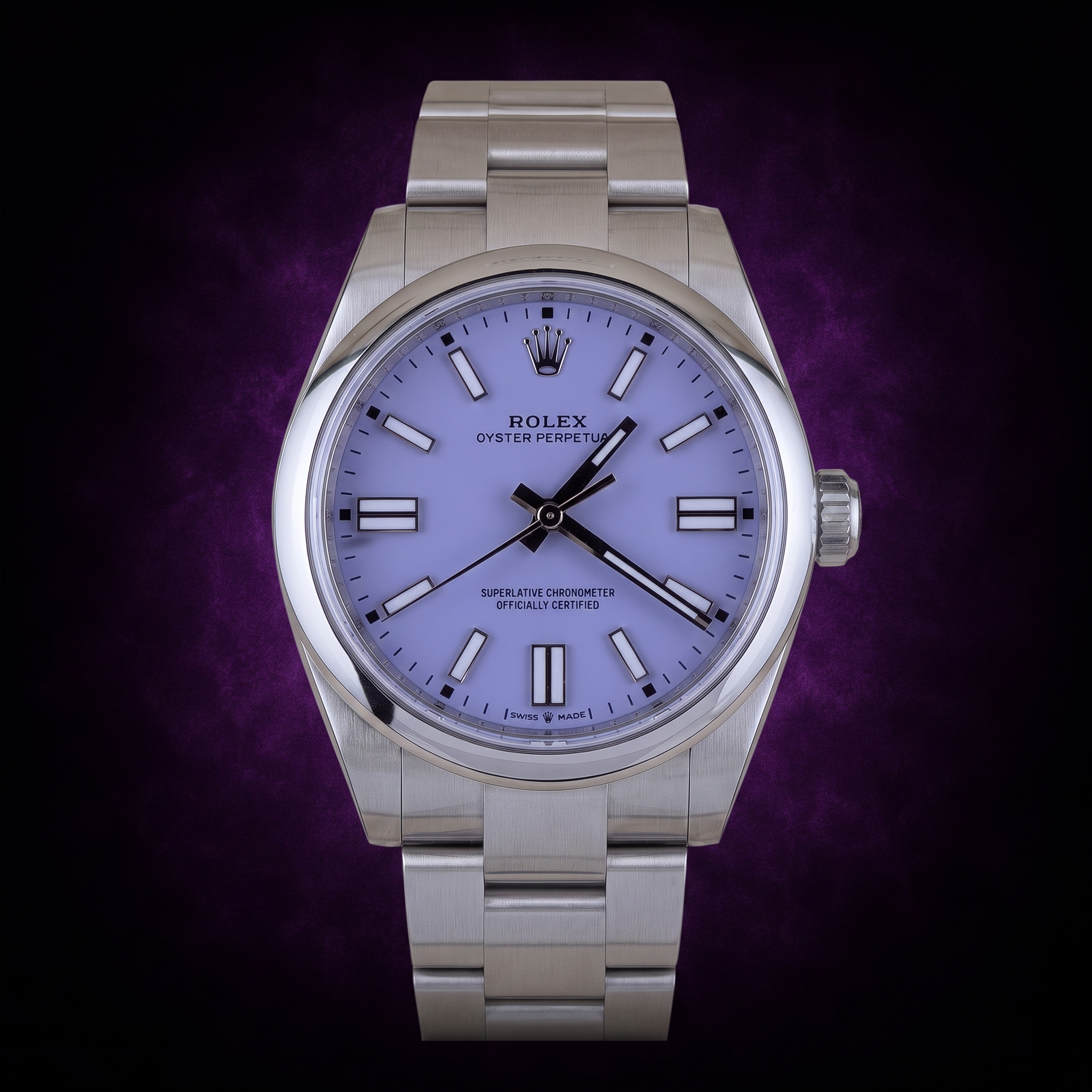 Rolex New 2025 Lavender Dial 41mm